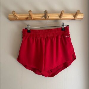 Women’s Red Athletic Shorts